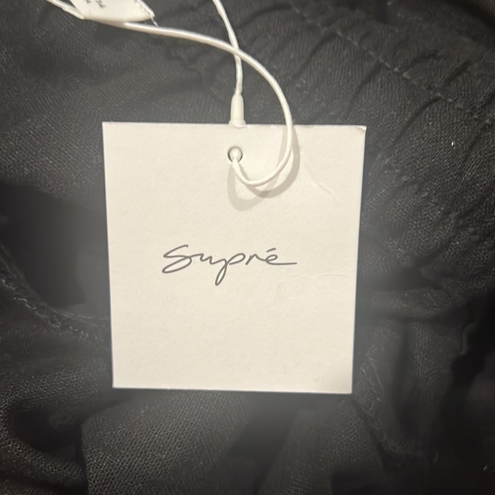 Supré black linen pants - Picture 5 of 5
